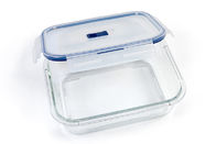 Reusable 400ML Glass Food Prep Containers With Snap On Lids Type