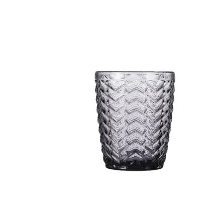 Hoshine Joy Warna abu-abu 300 Ml Kristal Kaca Tumbler Setiap hari melayani kaca untuk jus minuman
